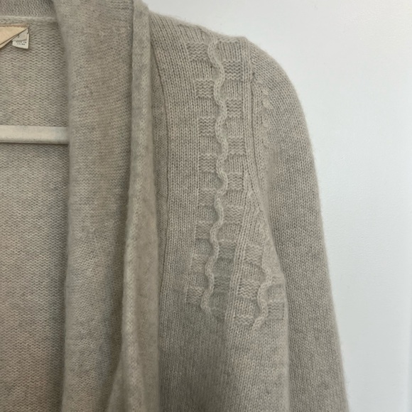Soft Romantic Cream Curtain Cardigan - Picture 6 of 10